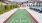 Large shuffleboard area located on the game deck next to the pool